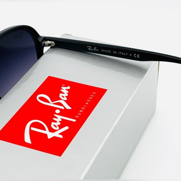 Ray-Ban Sunglasses RB4376 Pilot High bridge Black Frame Gray Gradient Lenses main image 6